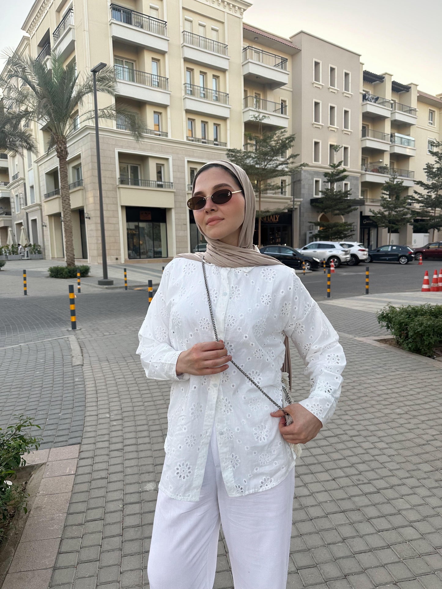Lace summery shirt