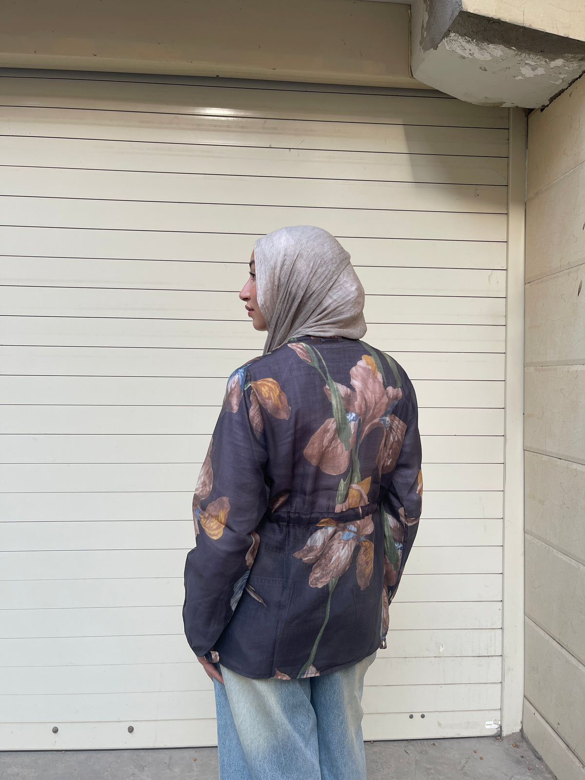 Floré blouse in black