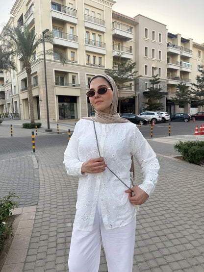 Lace summery shirt