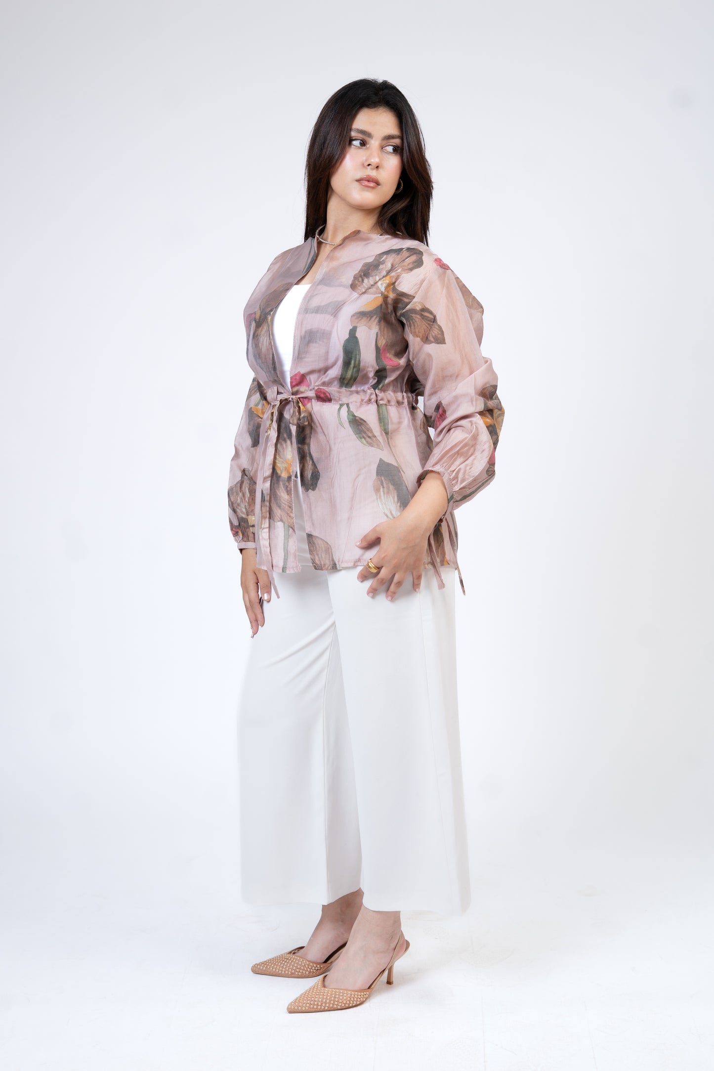 Flore Blouse in Almond