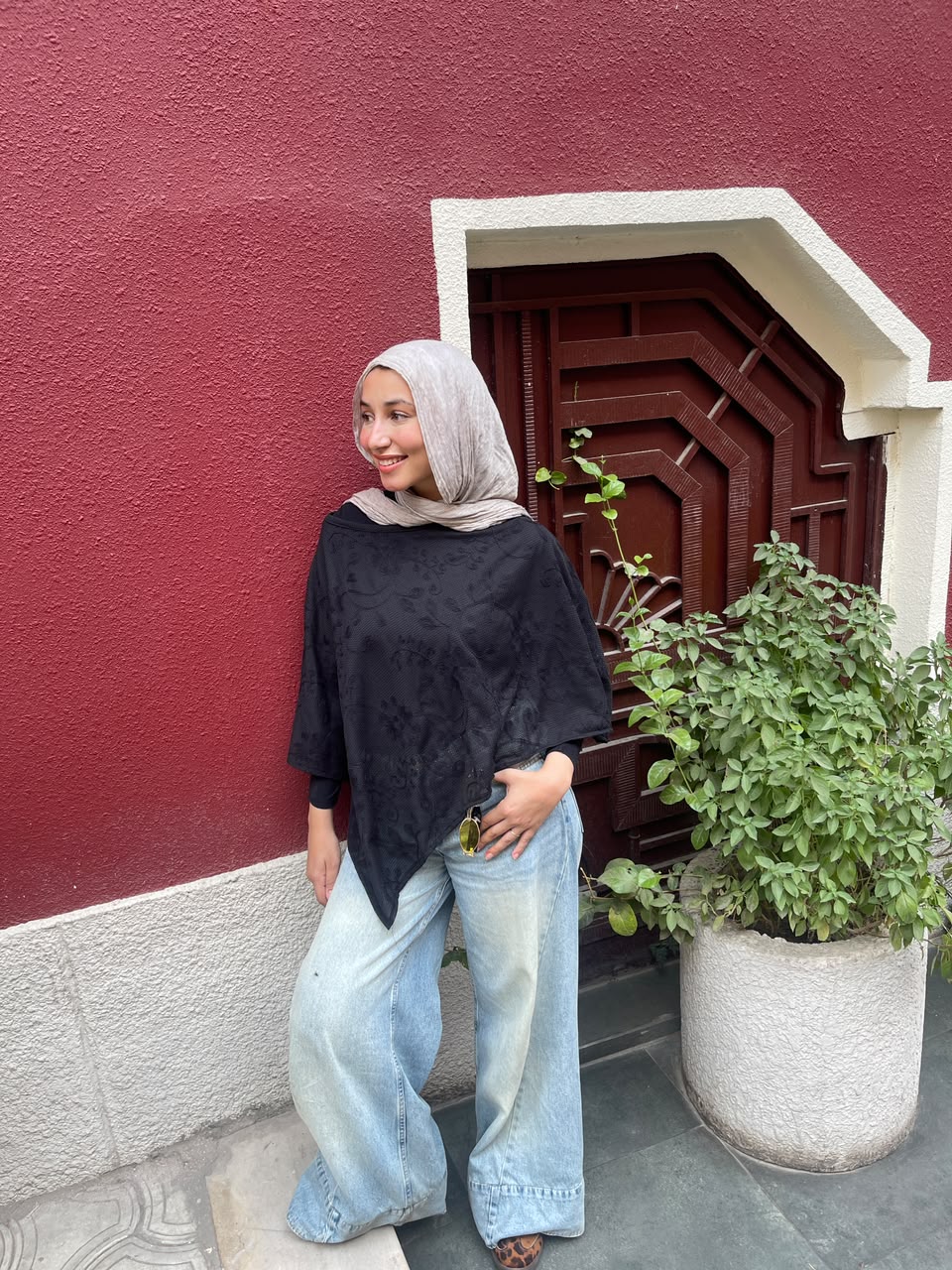 Summery top in black