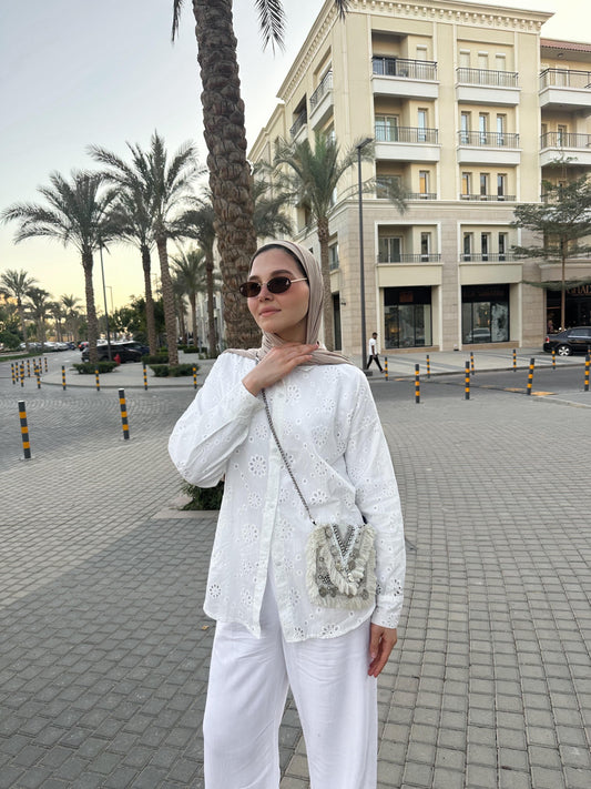 Lace summery shirt