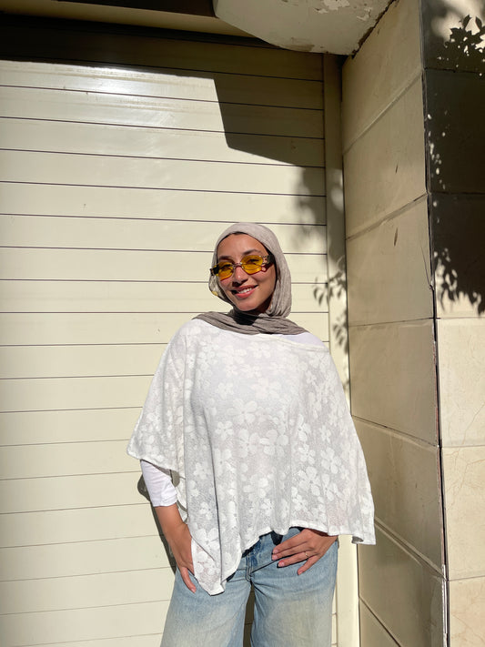 Mili top in white