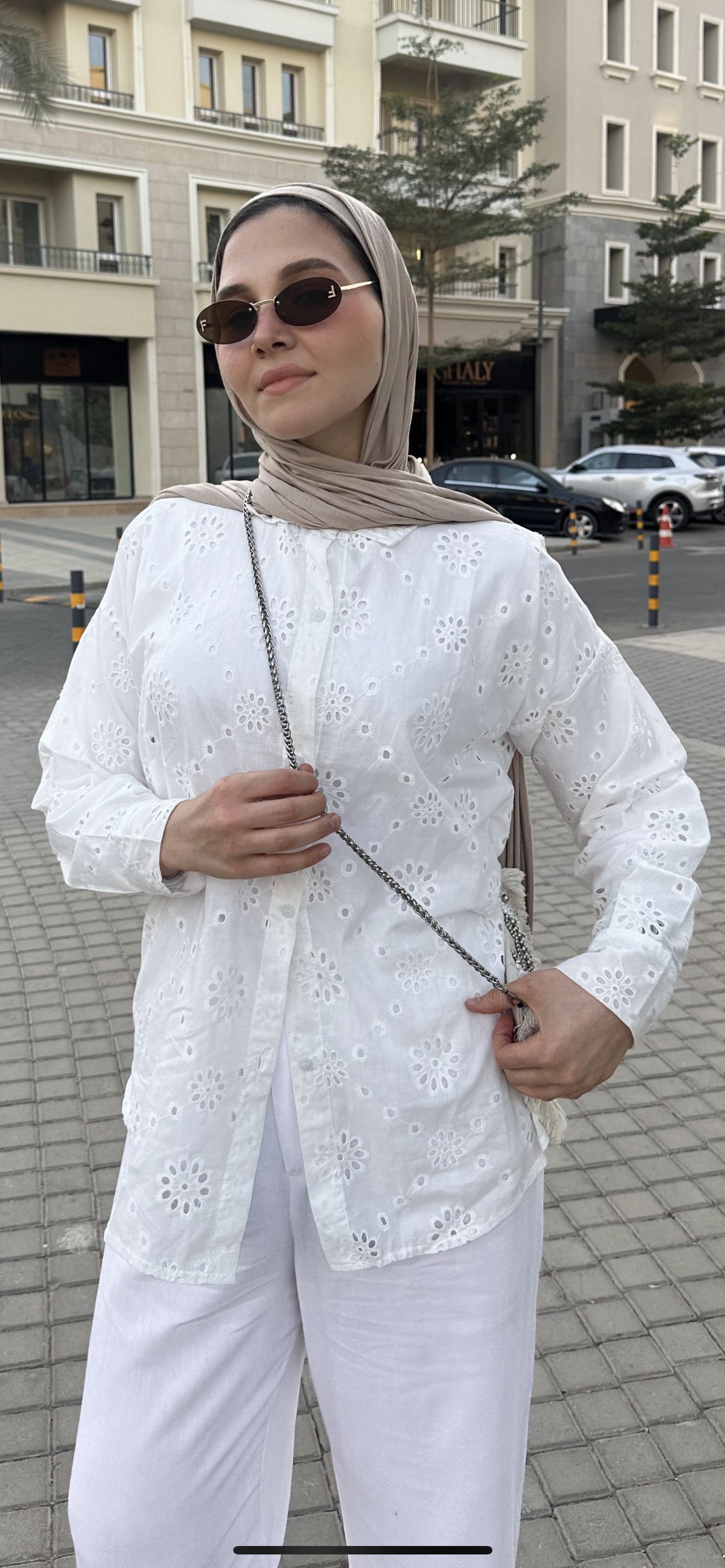 Lace summery shirt