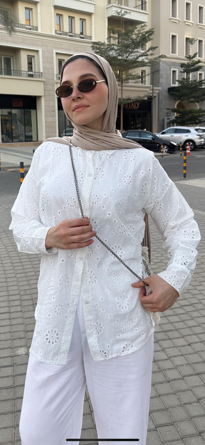 Lace summery shirt