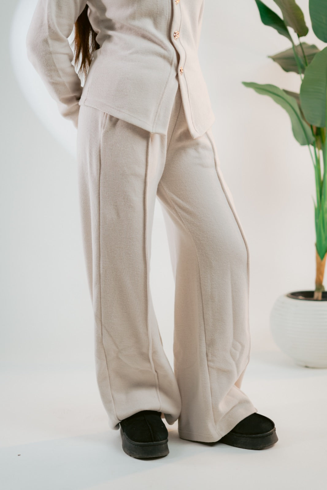 soft button set in creamy